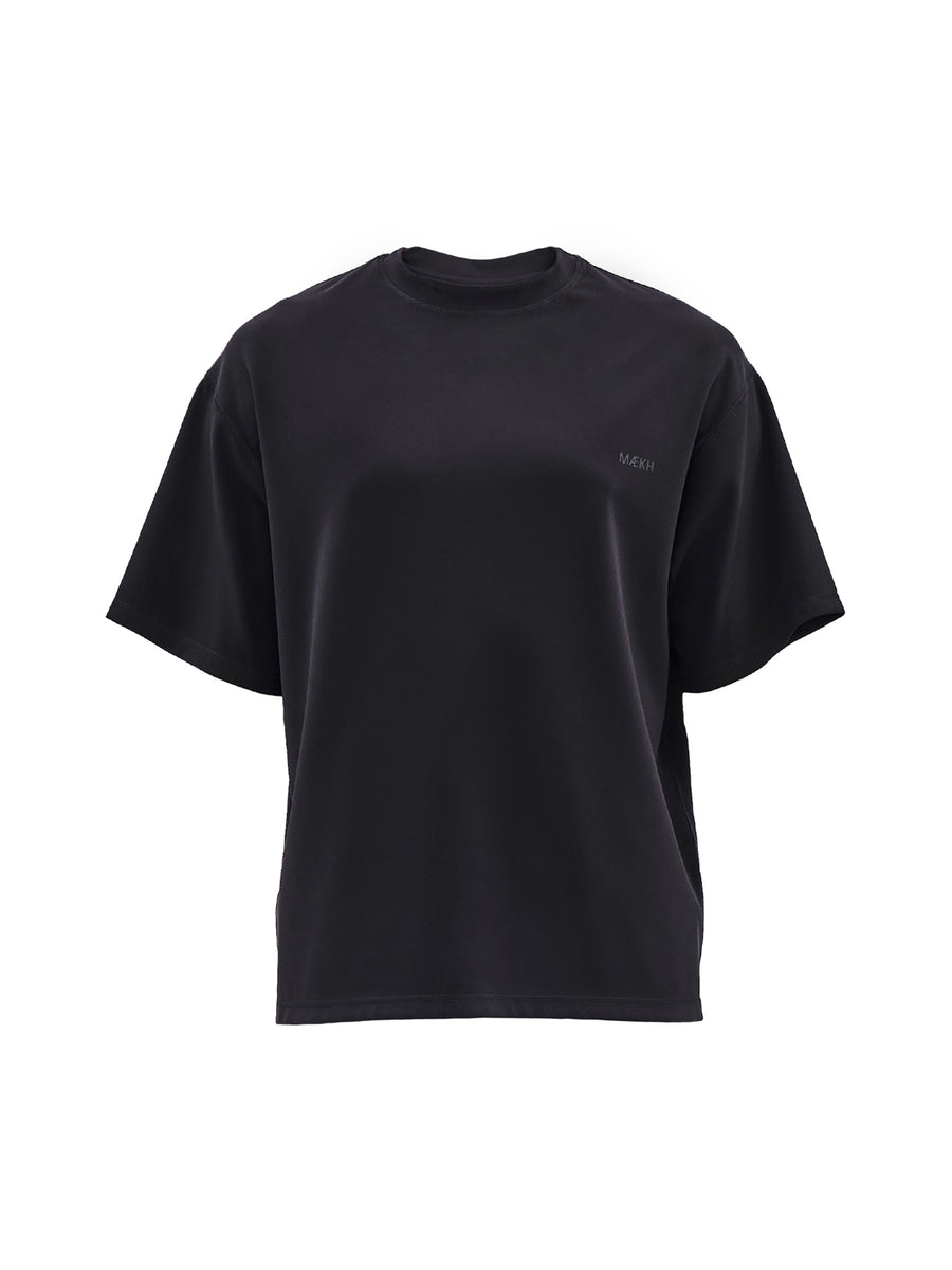 ★MAINBOOTH★Mach 5 Oversized T-shirt(BLACK)★正規品/送料込 SOFTHYPHEN Dinner Big T-Shirt in Black | SVD