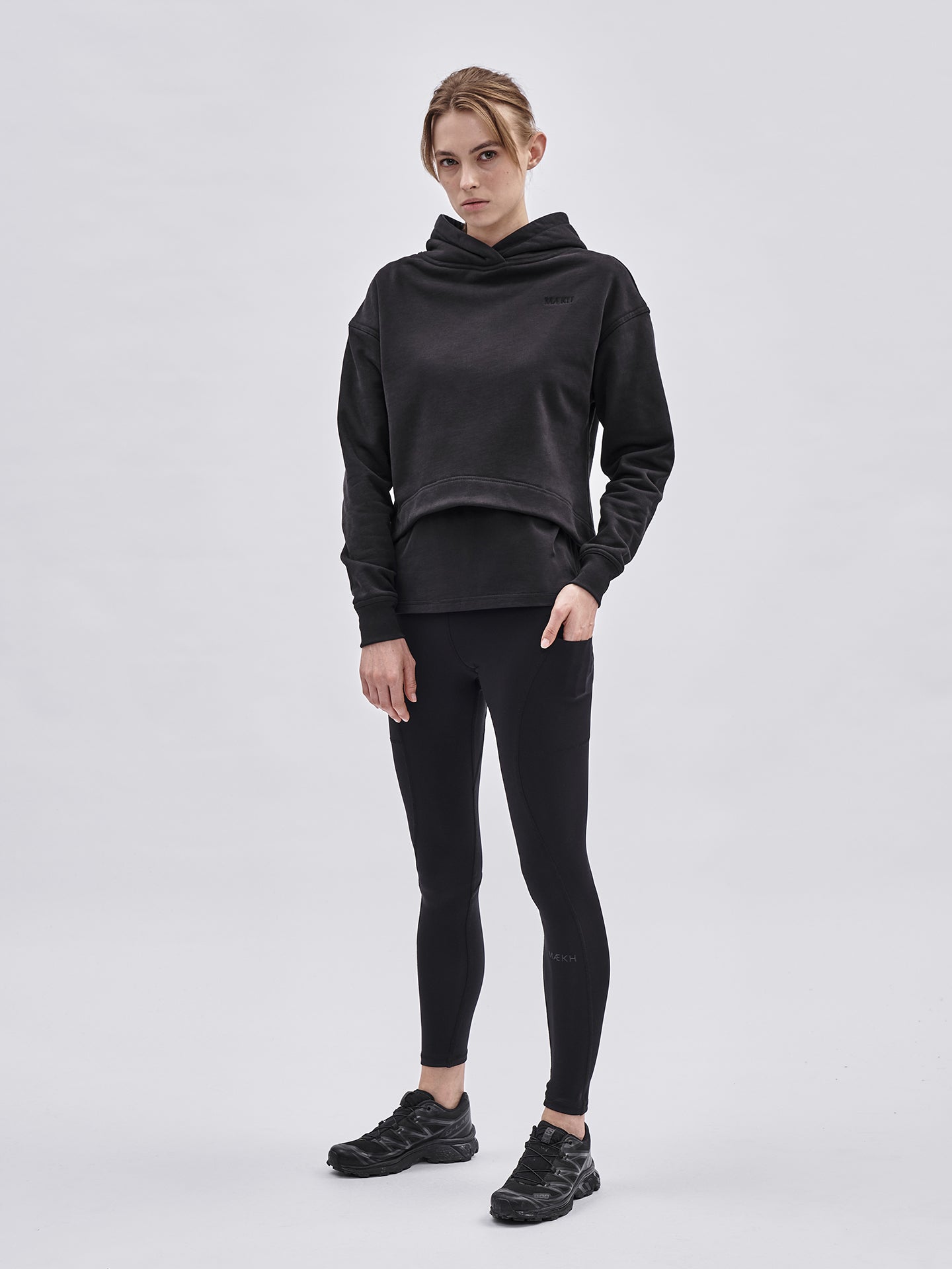 WOMENS CROPPED HOODIE
