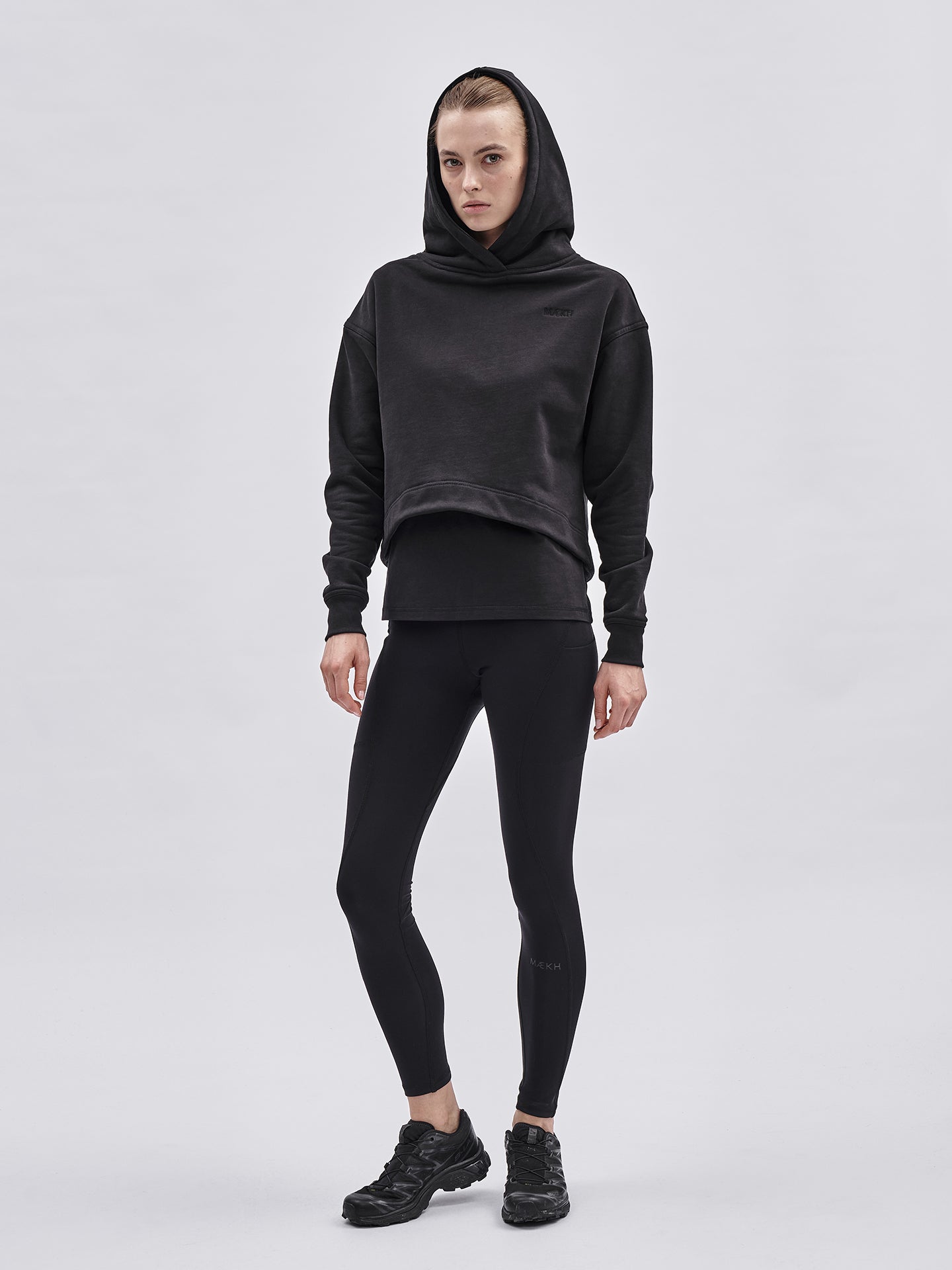 WOMENS CROPPED HOODIE