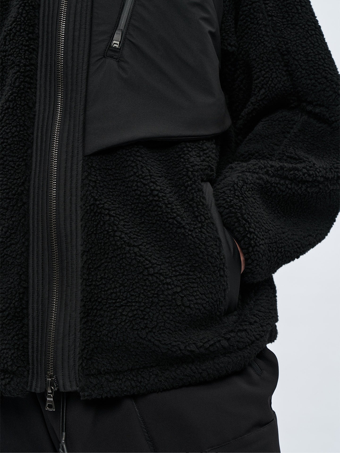 Sherpa Jacket Black