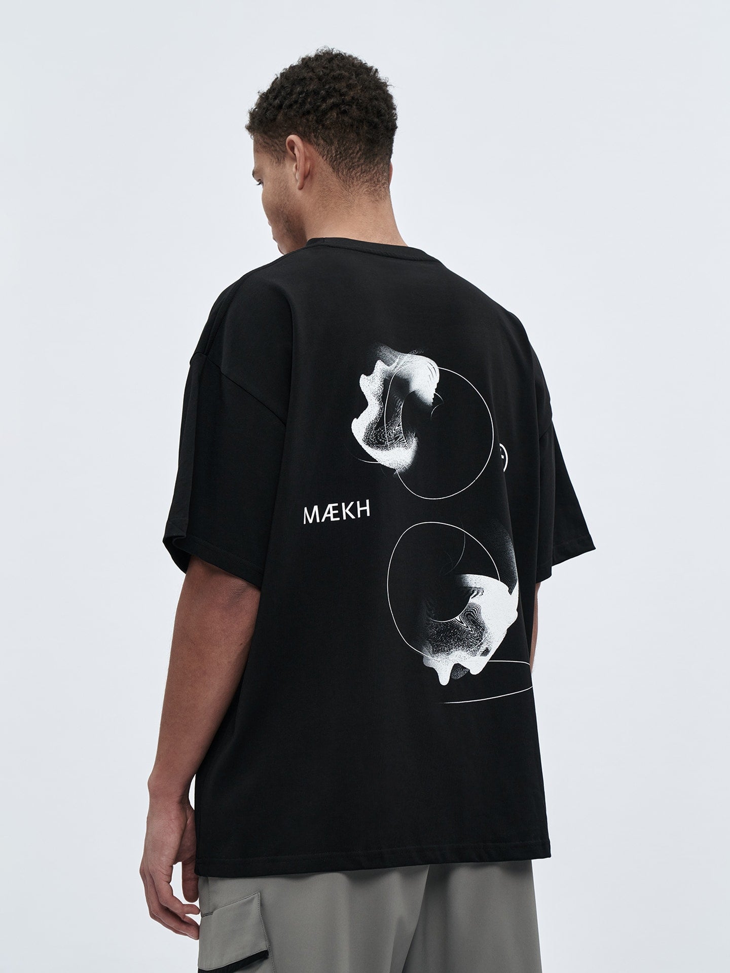 Circles T-shirt Black