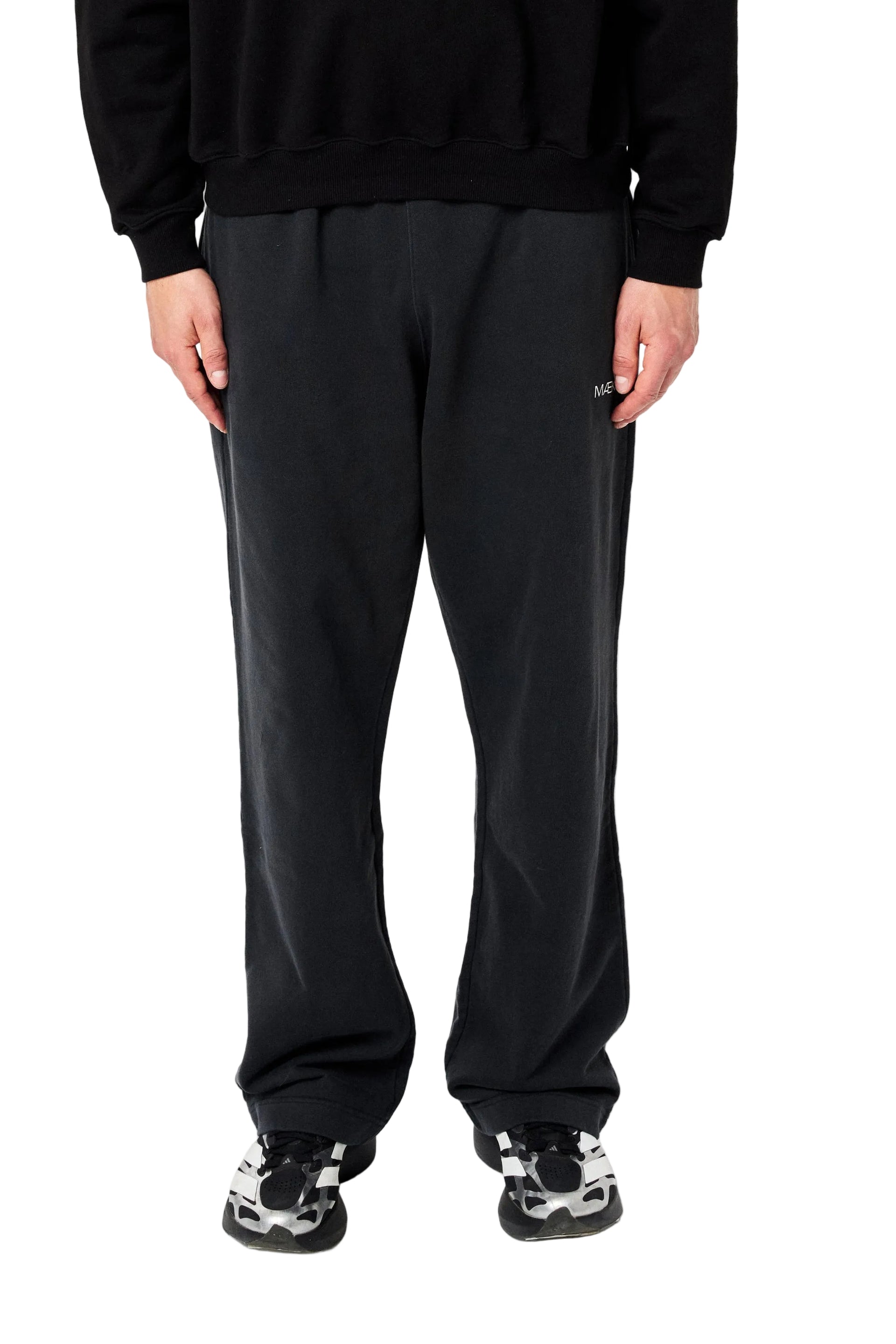 VINTAGE BLACK STRAIGHT RELAXED SWEATPANTS