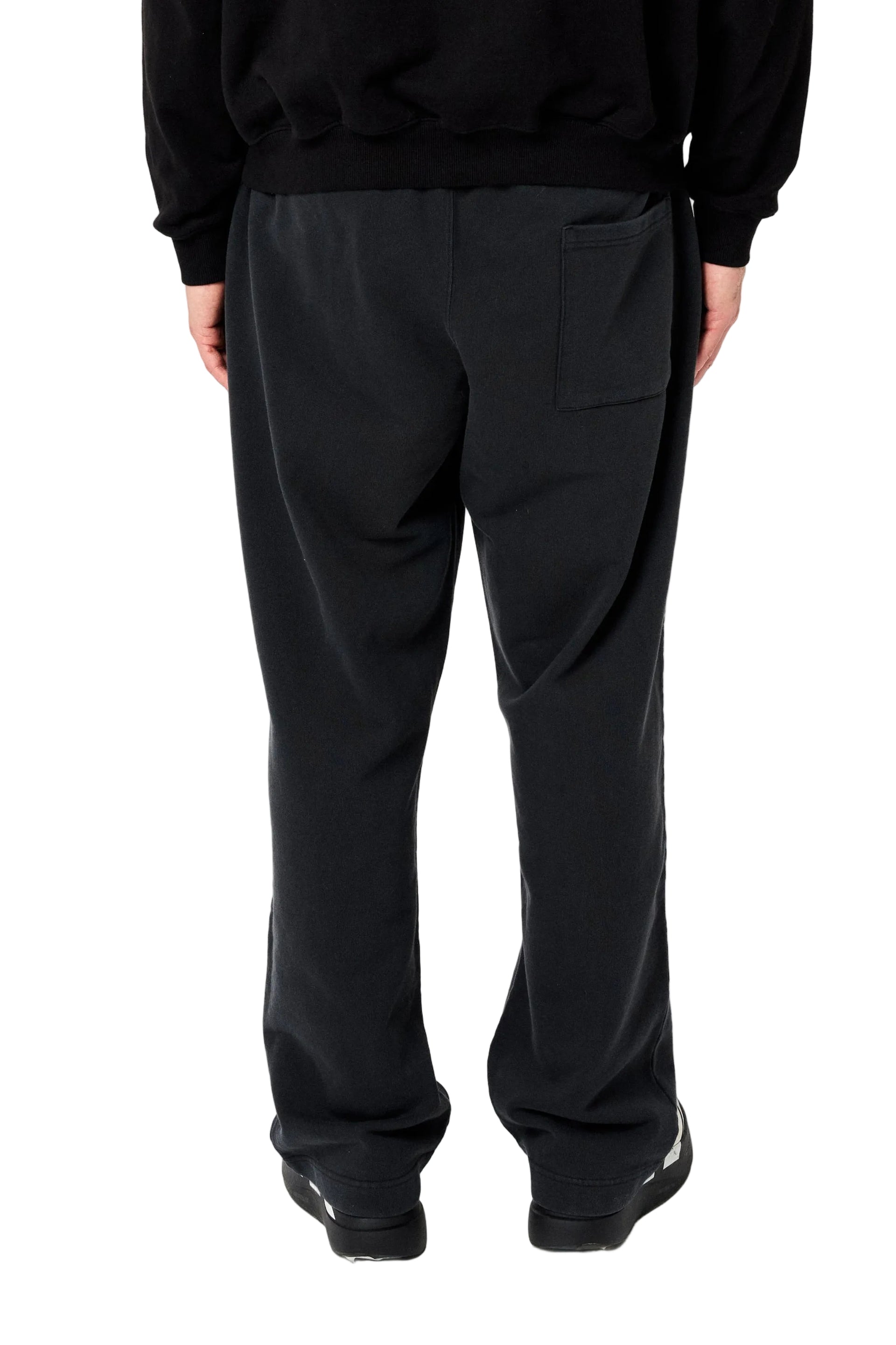 VINTAGE BLACK STRAIGHT RELAXED SWEATPANTS