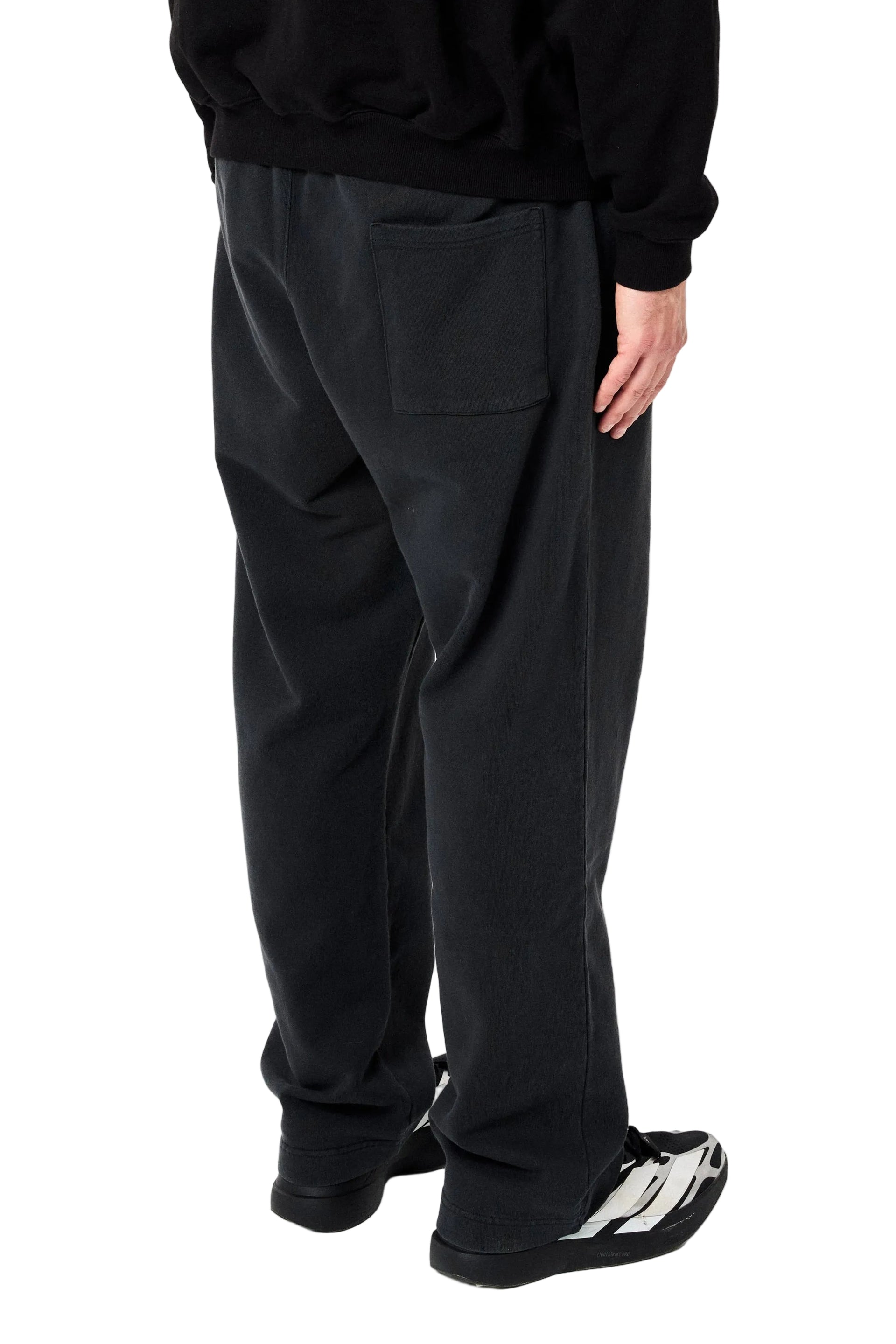 VINTAGE BLACK STRAIGHT RELAXED SWEATPANTS