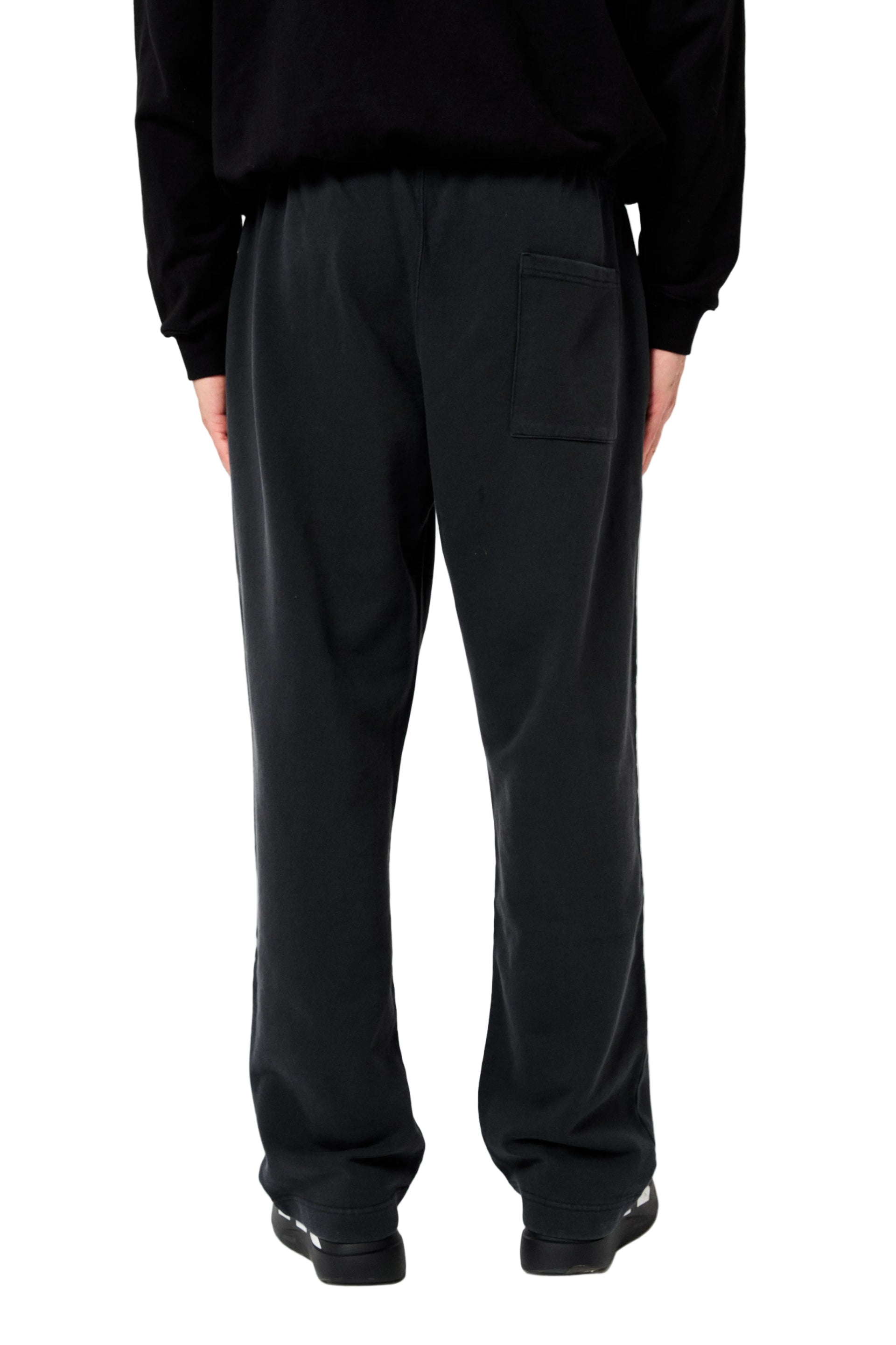 VINTAGE BLACK STRAIGHT RELAXED SWEATPANTS