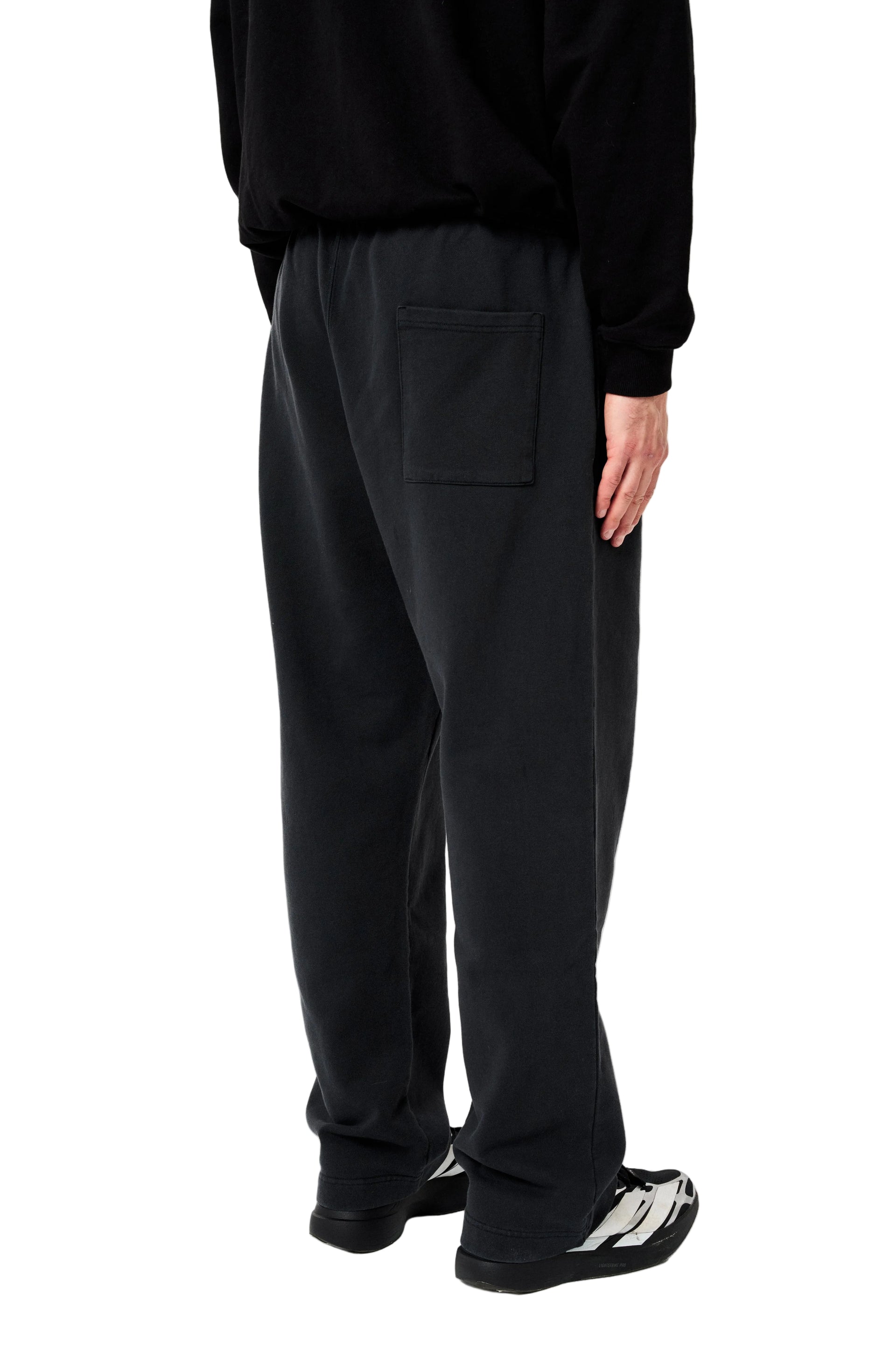 VINTAGE BLACK STRAIGHT RELAXED SWEATPANTS
