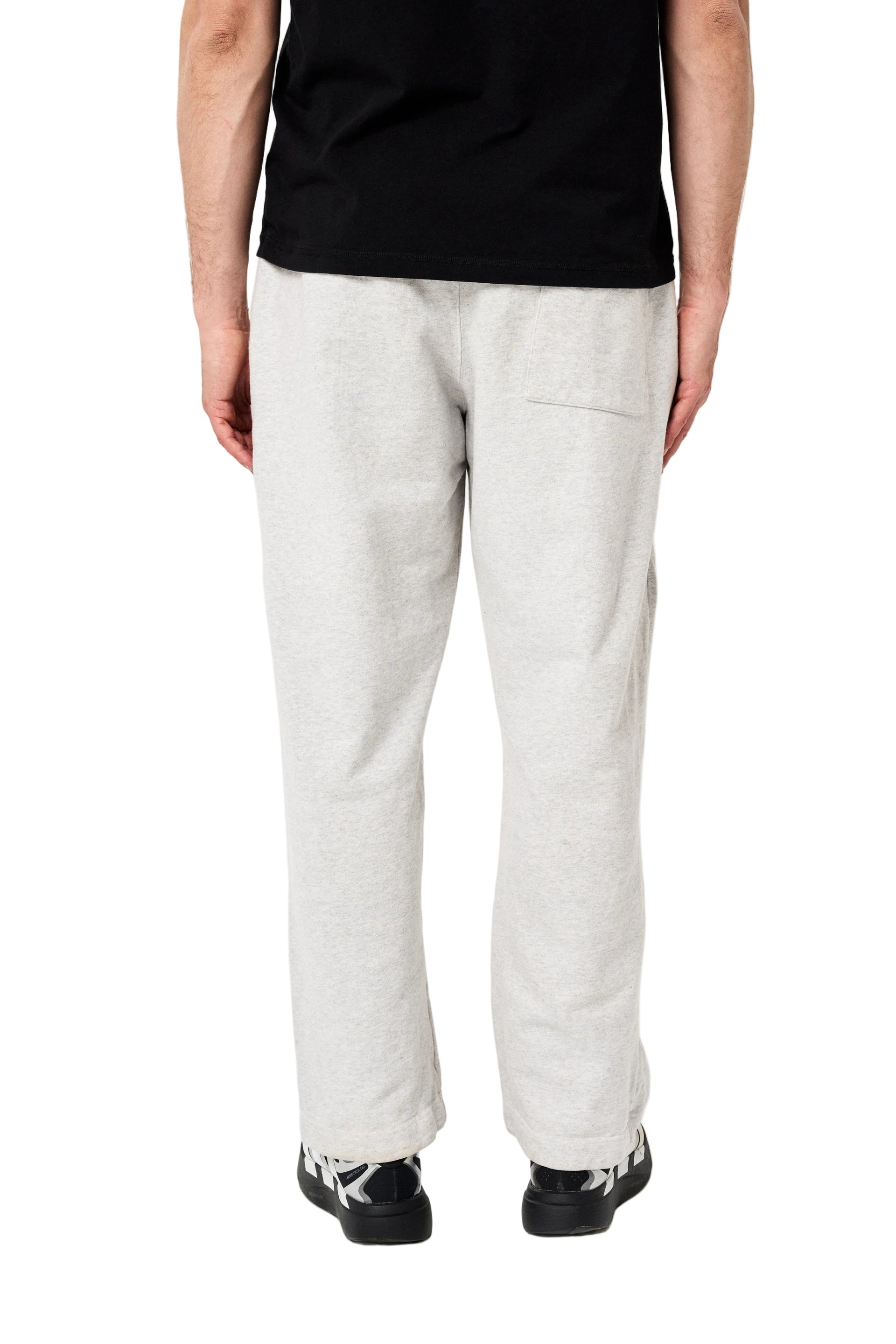 LIGHT GREY STRAIGHT RELAXED SWEATPANTS