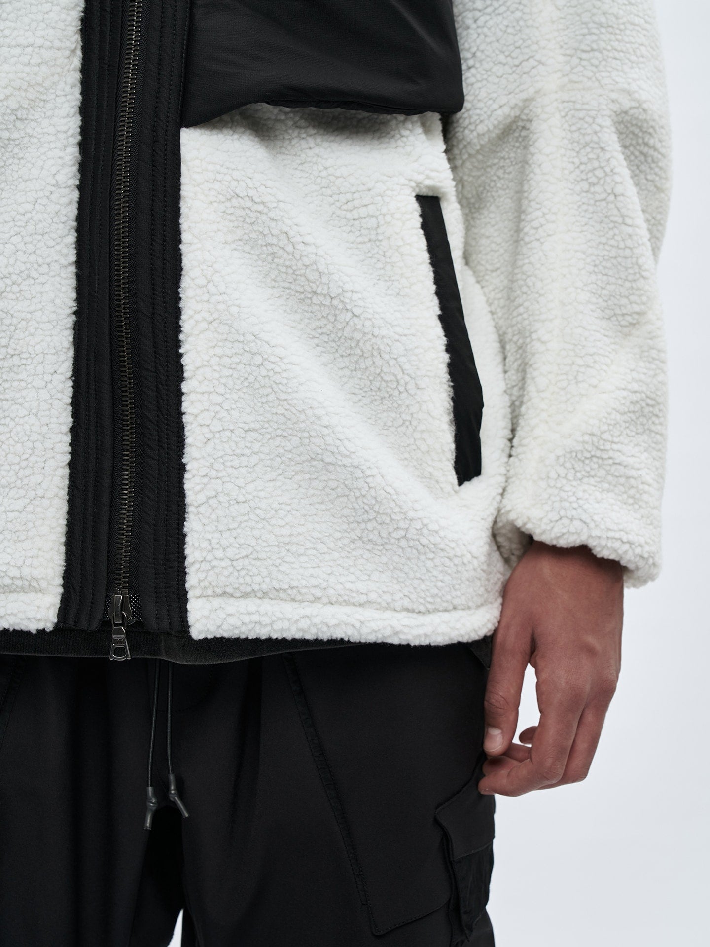 Sherpa Jacket Off White