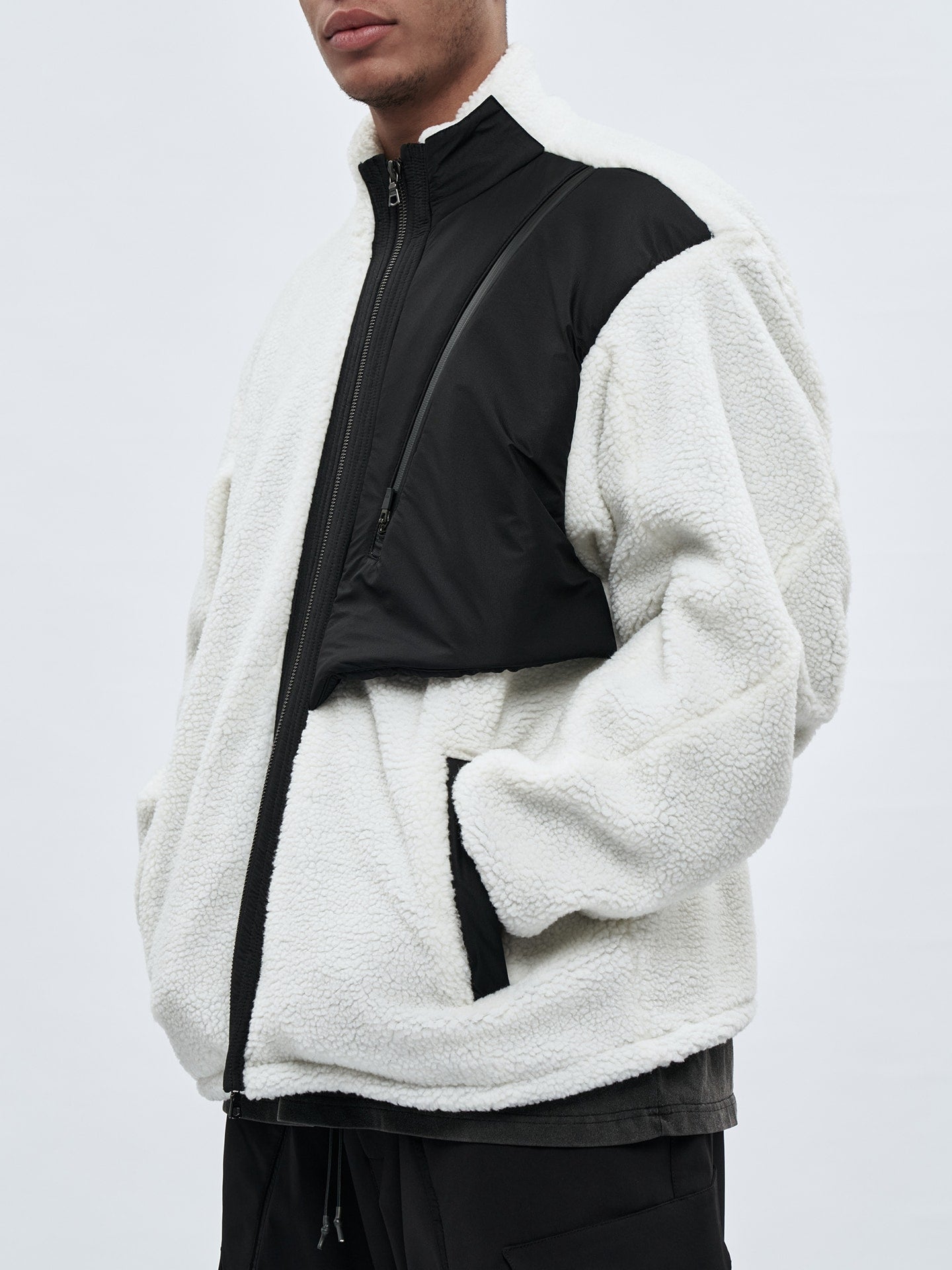 Sherpa Jacket Off White