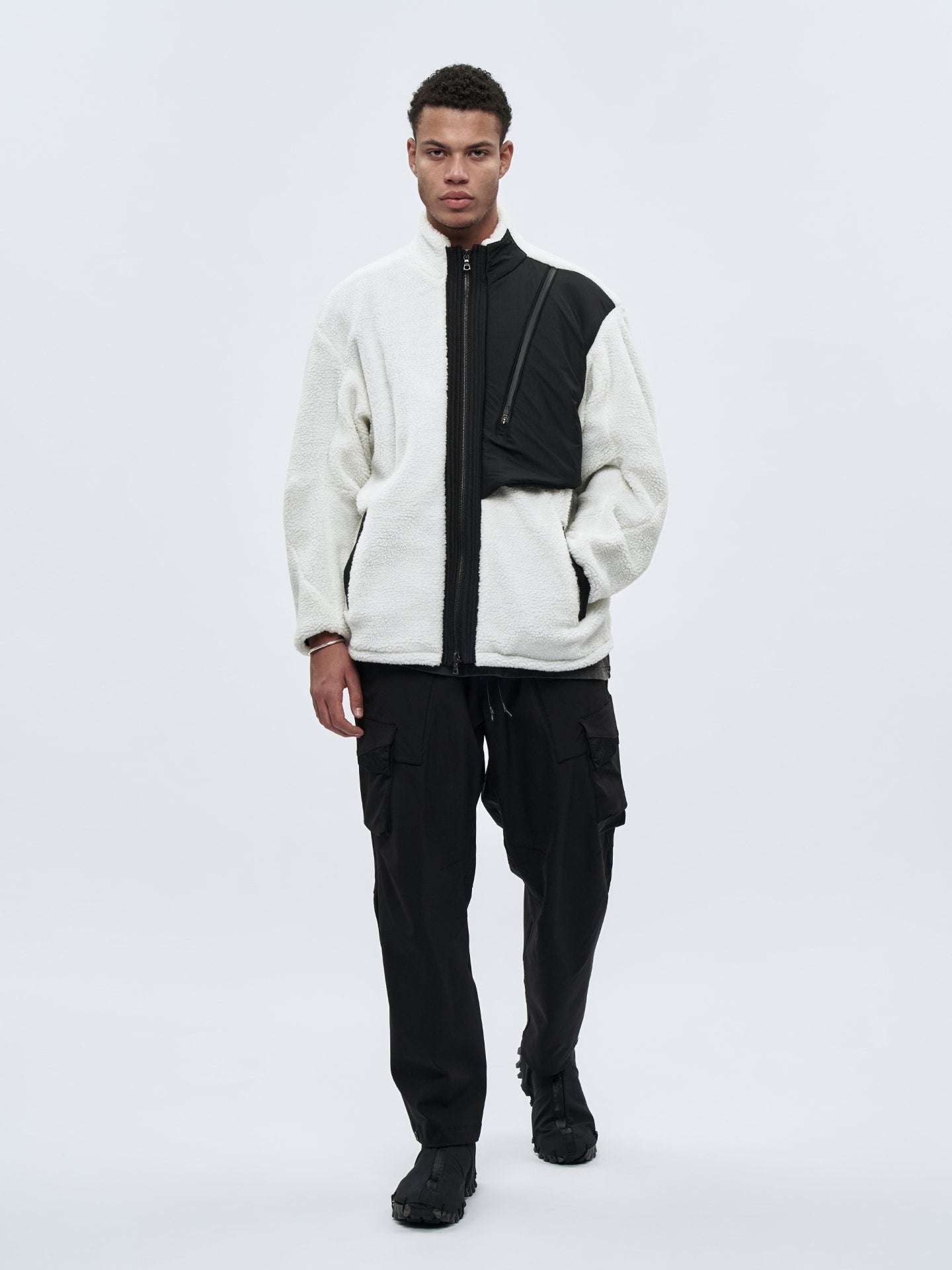 Sherpa Jacket Off White