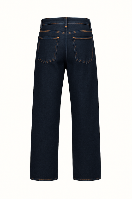 RAW INDIGO LOOSE FIT JEANS