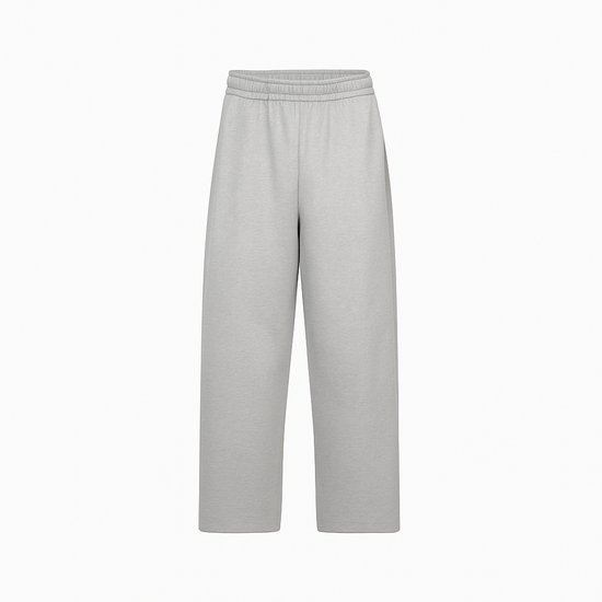 LIGHT GREY STRAIGHT RELAXED SWEATPANTS