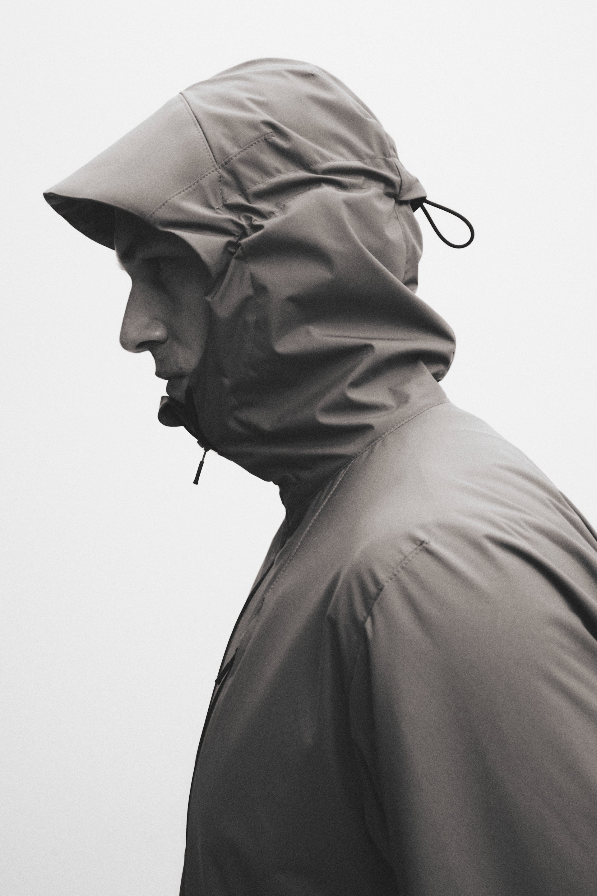 SHELL JACKET GREY