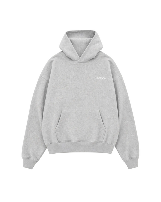 LIGHT GREY OVERSIZED HOODIE