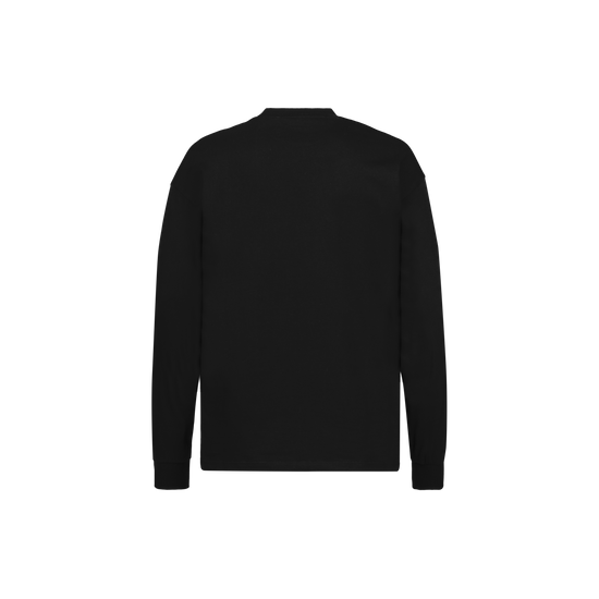 BLACK OVERSIZED LONGSLEEVE