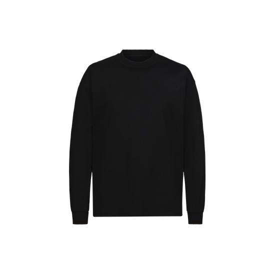BLACK OVERSIZED LONGSLEEVE