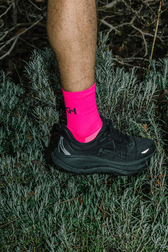 Pink Performance Socks