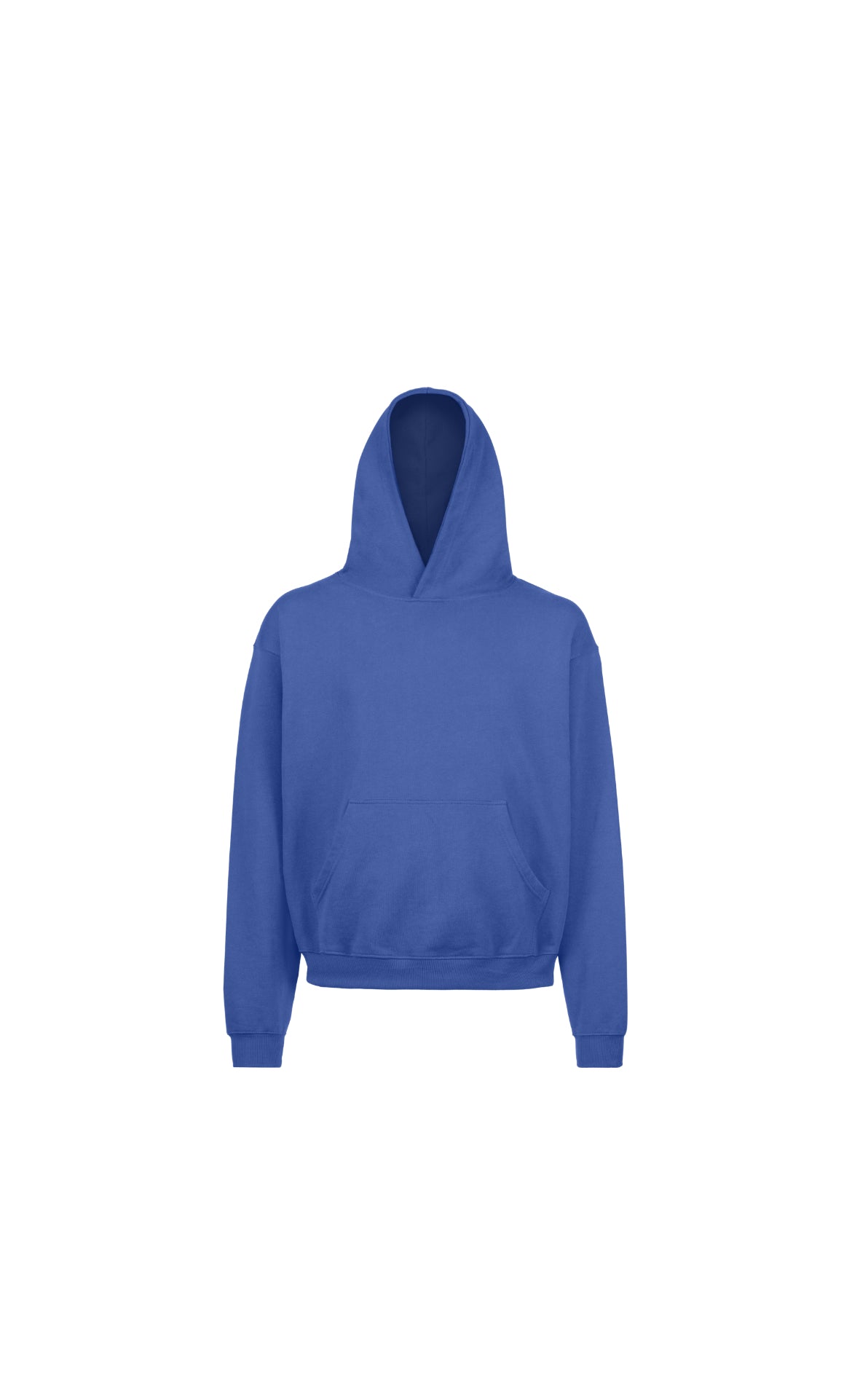 COBALT  BLUE OVERSIZED HOODIE