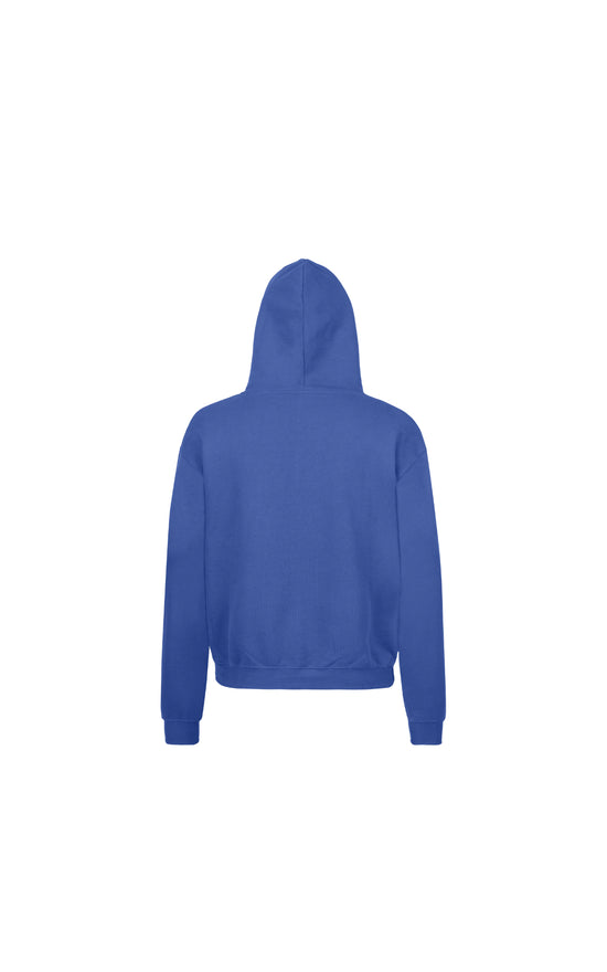 COBALT  BLUE OVERSIZED HOODIE