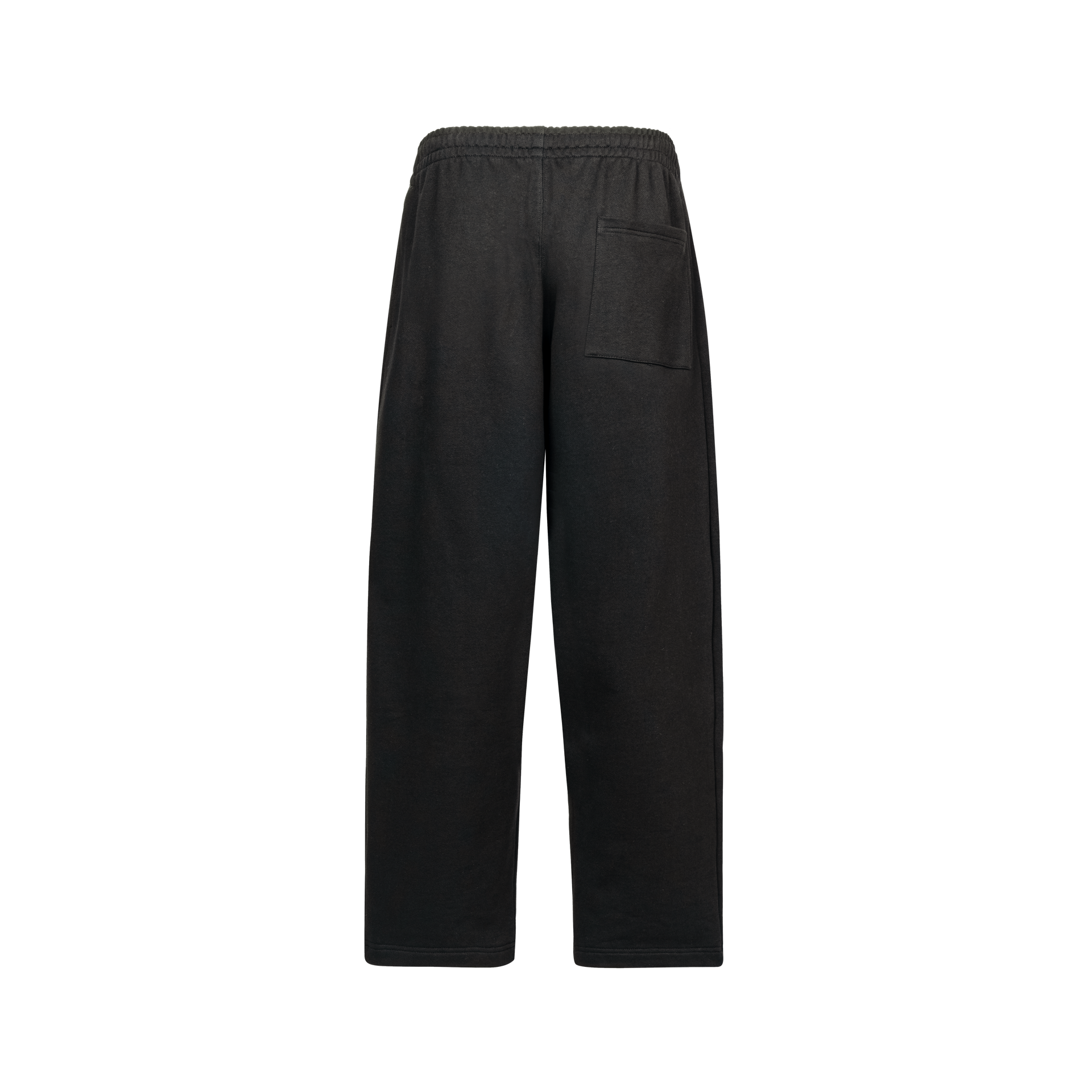 VINTAGE BLACK STRAIGHT RELAXED SWEATPANTS