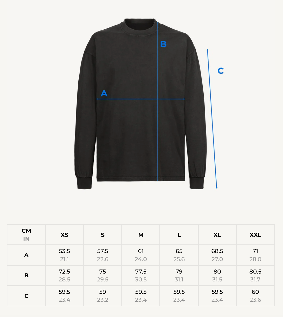 BLACK OVERSIZED LONGSLEEVE