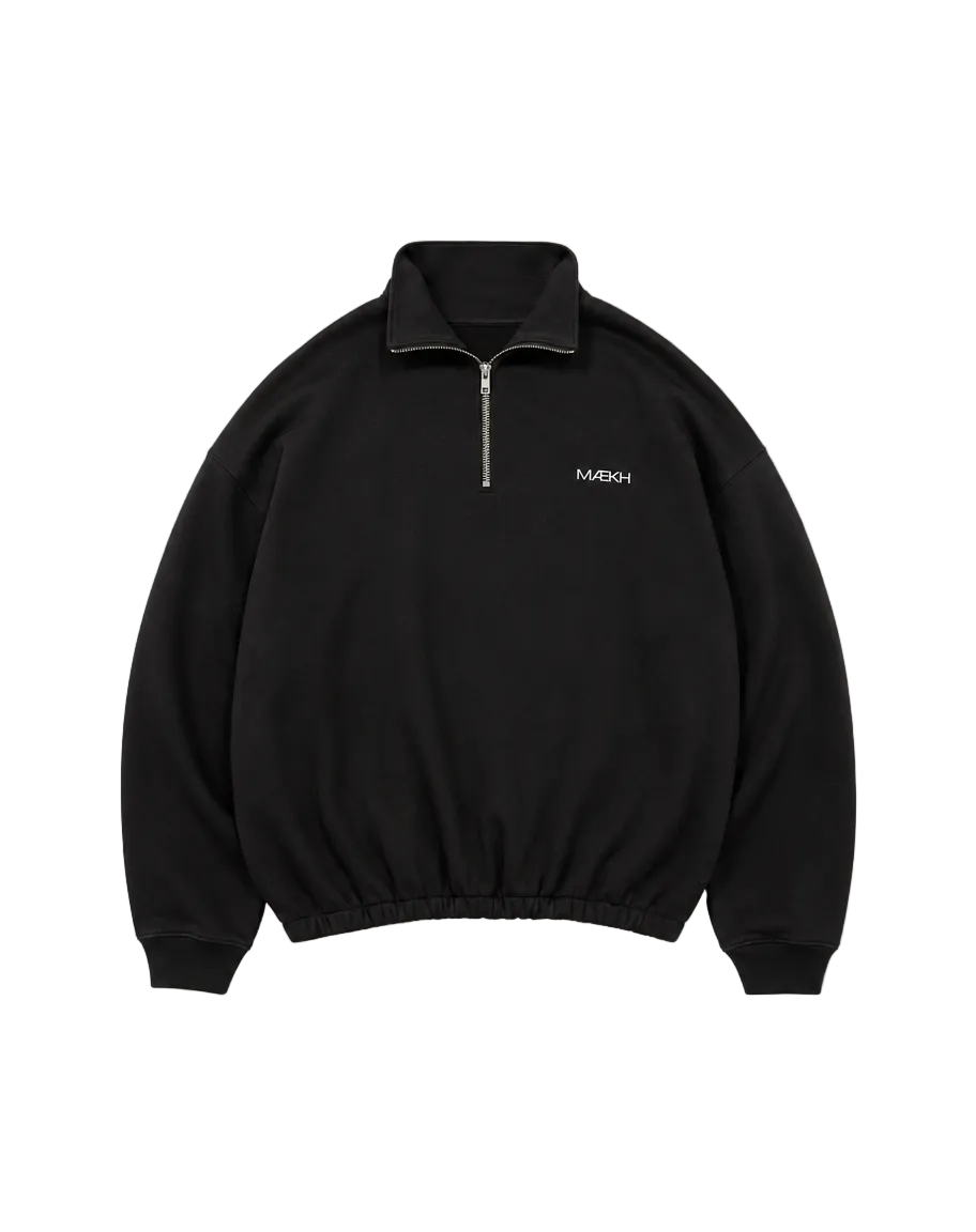 CZARNY LONGSLEEVE OVERSIZE