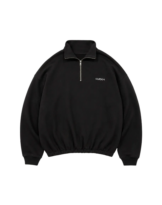 CZARNY LONGSLEEVE OVERSIZE